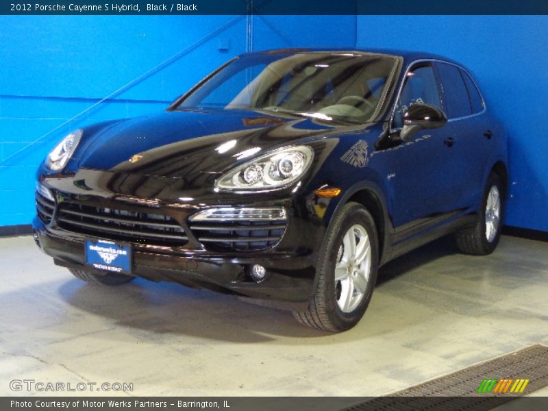 Black / Black 2012 Porsche Cayenne S Hybrid