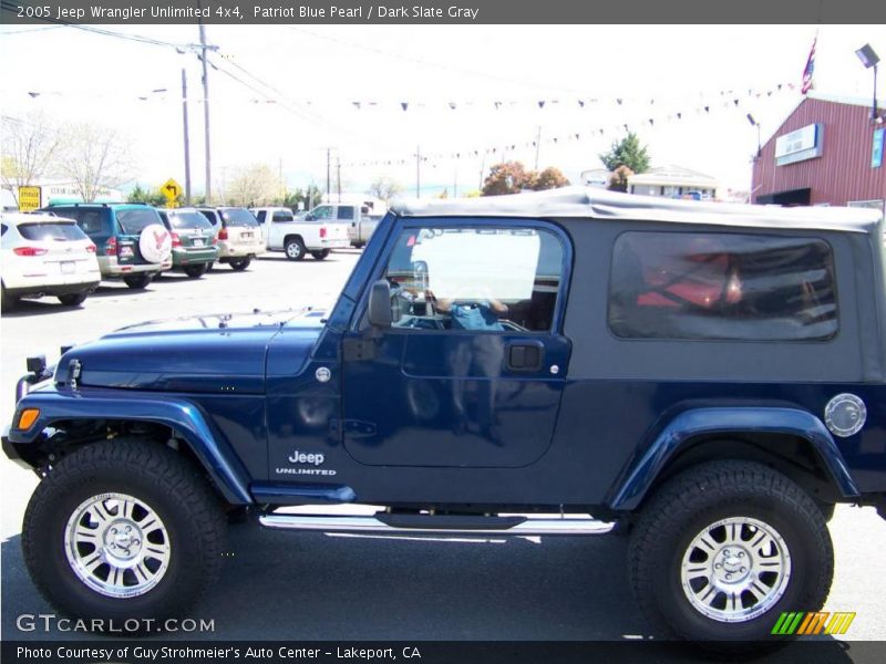 Patriot Blue Pearl / Dark Slate Gray 2005 Jeep Wrangler Unlimited 4x4