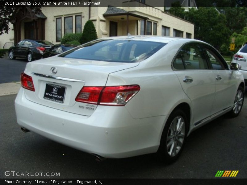 Starfire White Pearl / Parchment 2011 Lexus ES 350