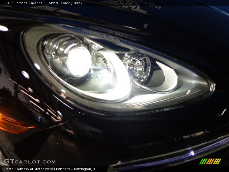 Black / Black 2012 Porsche Cayenne S Hybrid