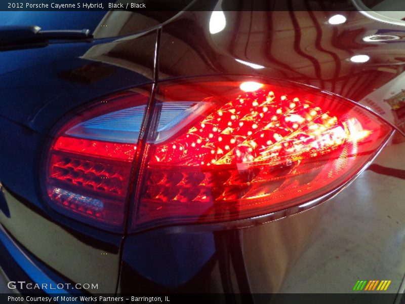 Black / Black 2012 Porsche Cayenne S Hybrid