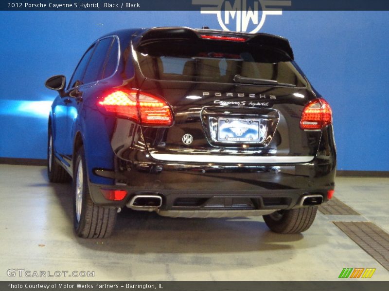 Black / Black 2012 Porsche Cayenne S Hybrid