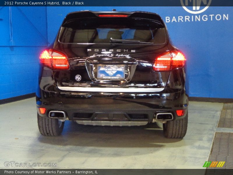 Black / Black 2012 Porsche Cayenne S Hybrid