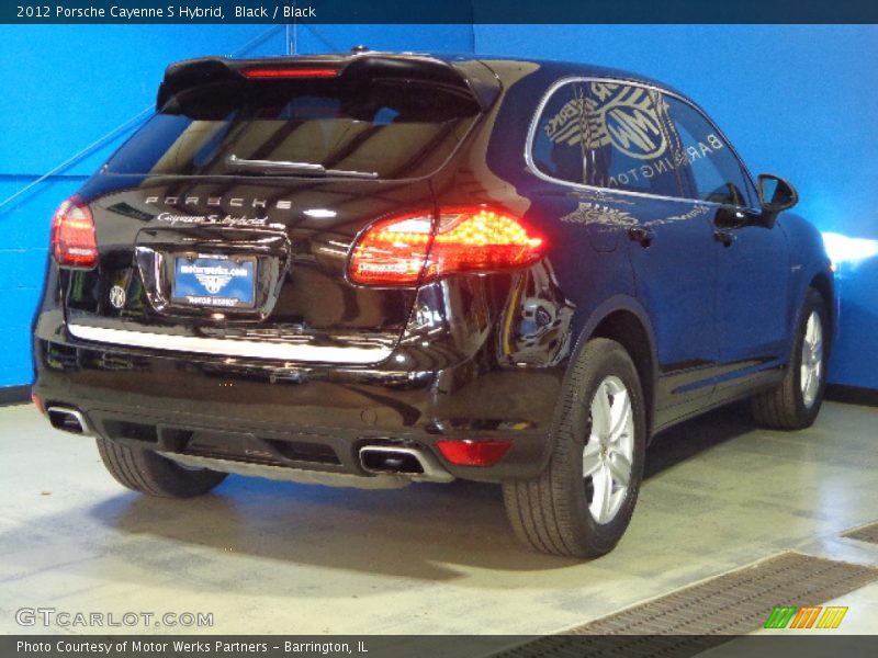 Black / Black 2012 Porsche Cayenne S Hybrid