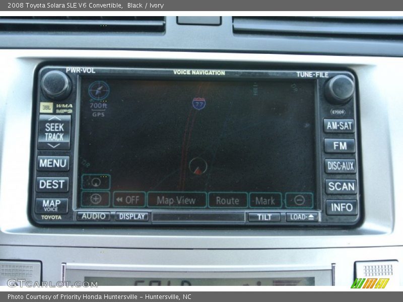 Black / Ivory 2008 Toyota Solara SLE V6 Convertible