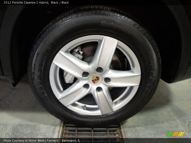 Black / Black 2012 Porsche Cayenne S Hybrid