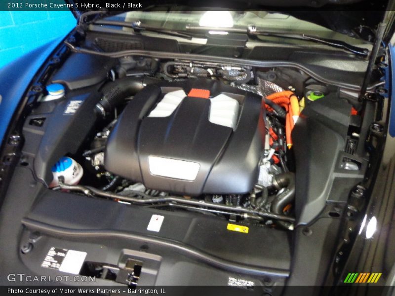 Black / Black 2012 Porsche Cayenne S Hybrid