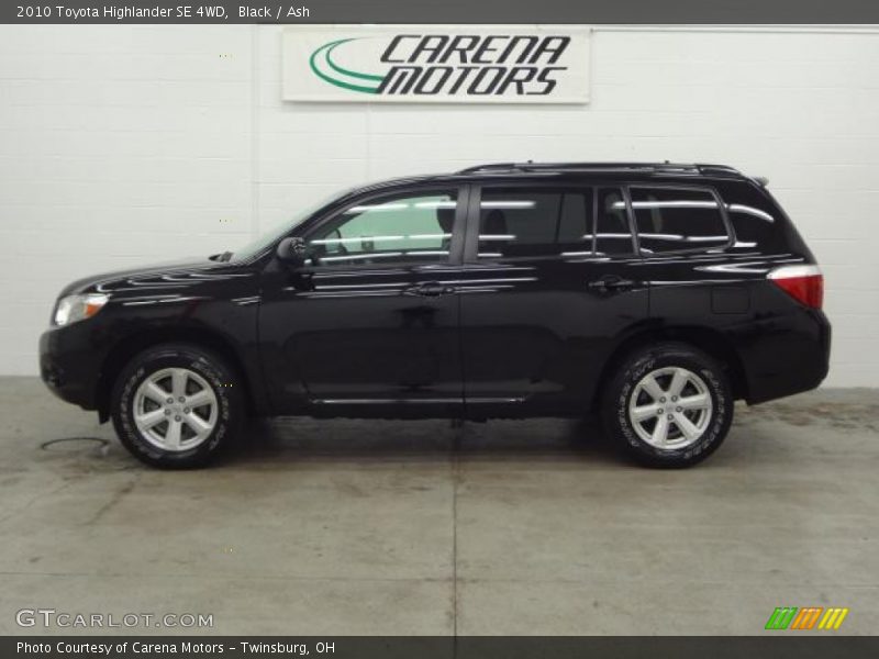 Black / Ash 2010 Toyota Highlander SE 4WD