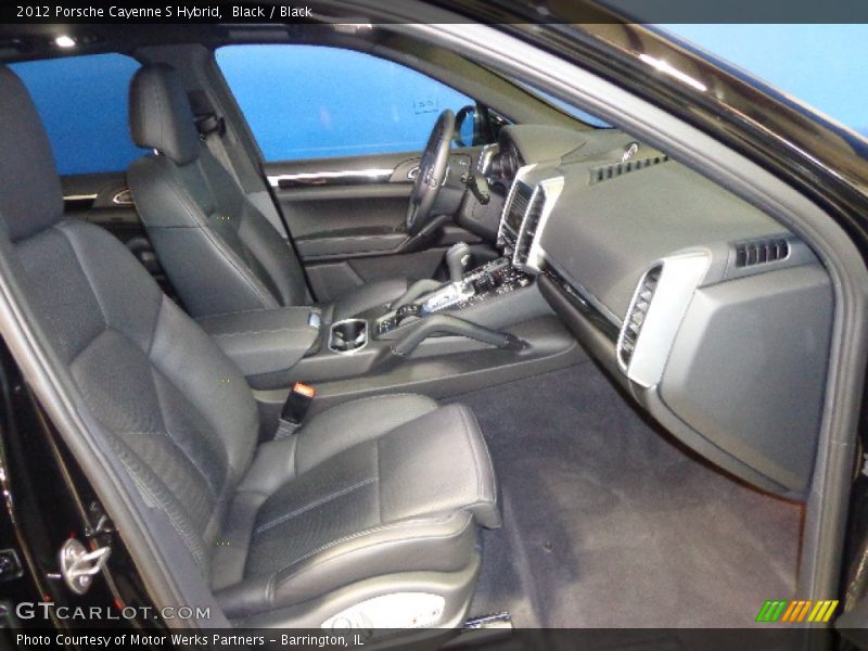 Black / Black 2012 Porsche Cayenne S Hybrid