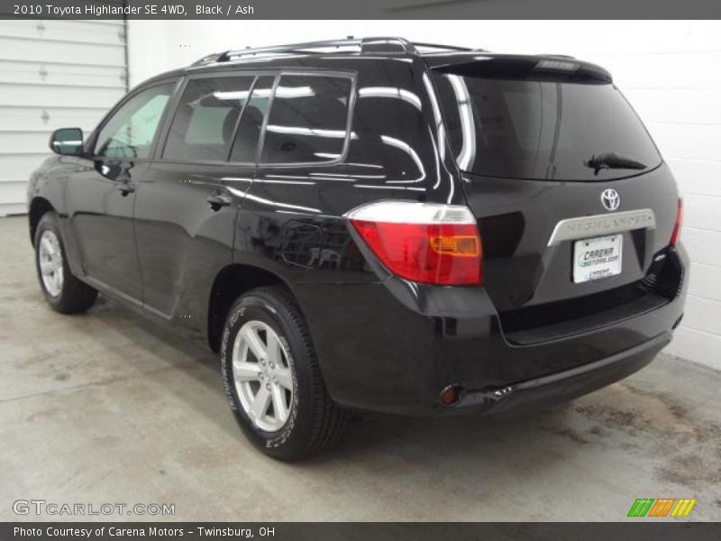 Black / Ash 2010 Toyota Highlander SE 4WD