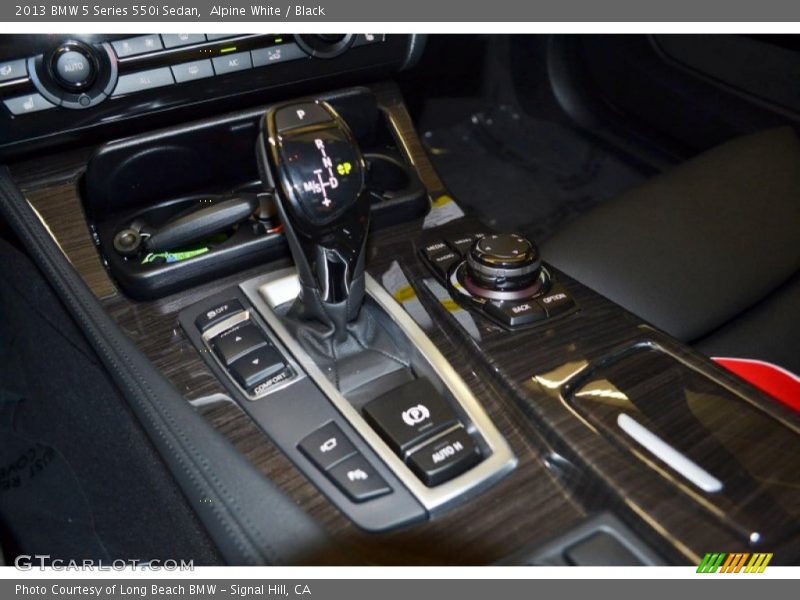Alpine White / Black 2013 BMW 5 Series 550i Sedan