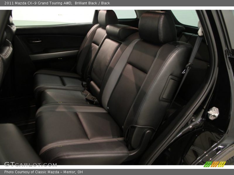 Rear Seat of 2011 CX-9 Grand Touring AWD
