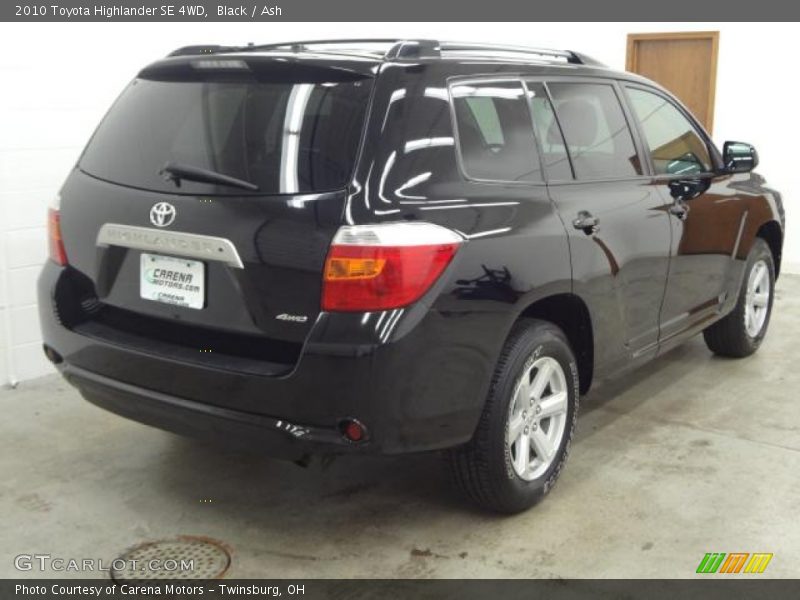 Black / Ash 2010 Toyota Highlander SE 4WD