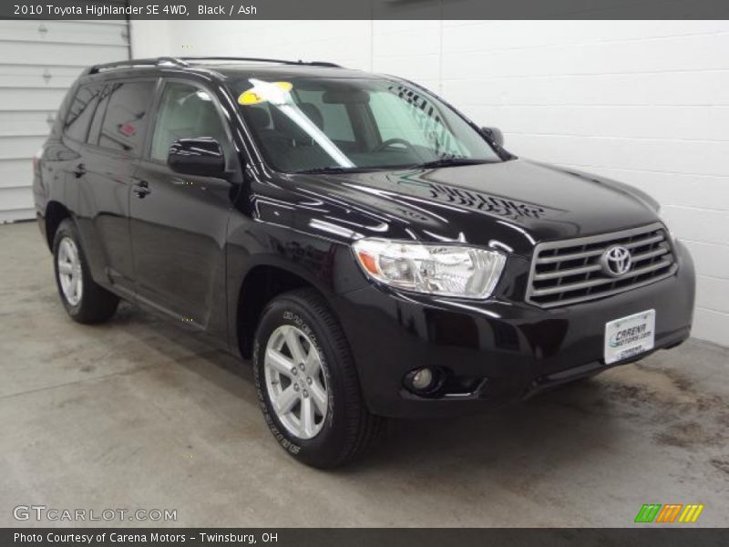Black / Ash 2010 Toyota Highlander SE 4WD