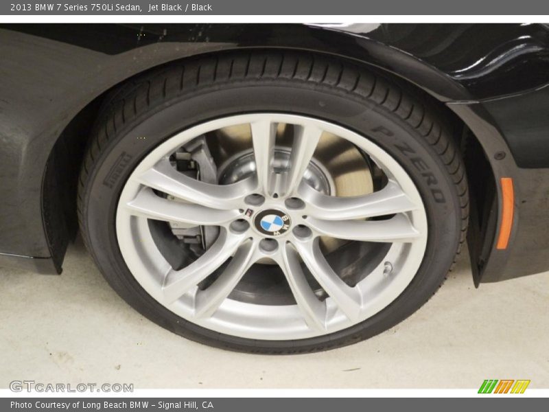 Jet Black / Black 2013 BMW 7 Series 750Li Sedan