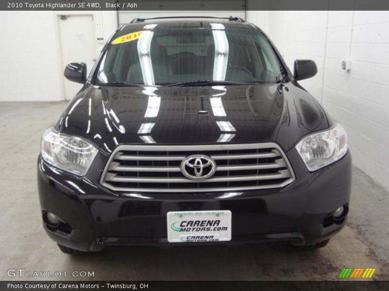 Black / Ash 2010 Toyota Highlander SE 4WD