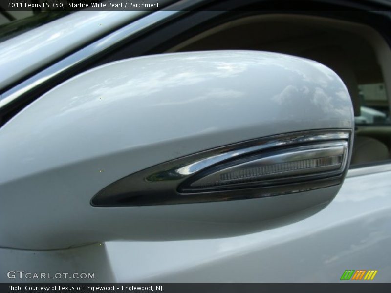 Starfire White Pearl / Parchment 2011 Lexus ES 350