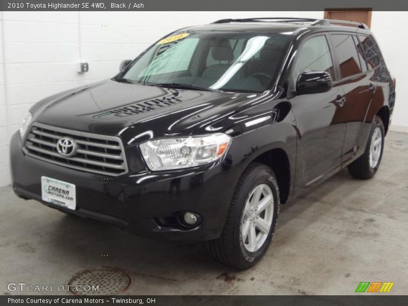Black / Ash 2010 Toyota Highlander SE 4WD