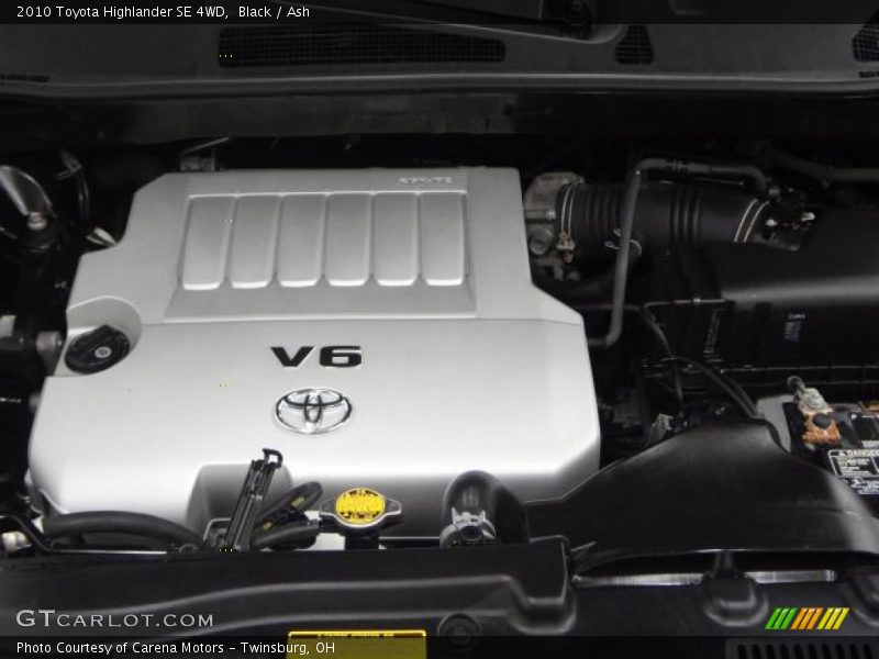 Black / Ash 2010 Toyota Highlander SE 4WD