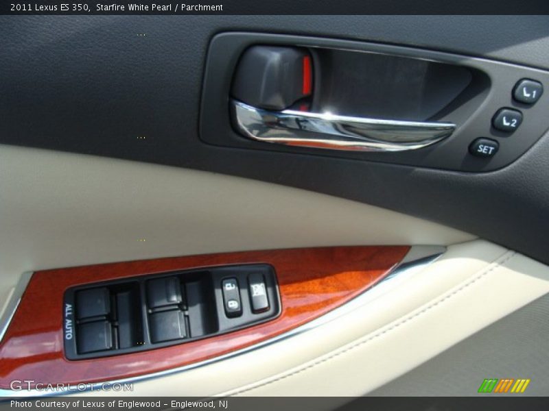 Starfire White Pearl / Parchment 2011 Lexus ES 350