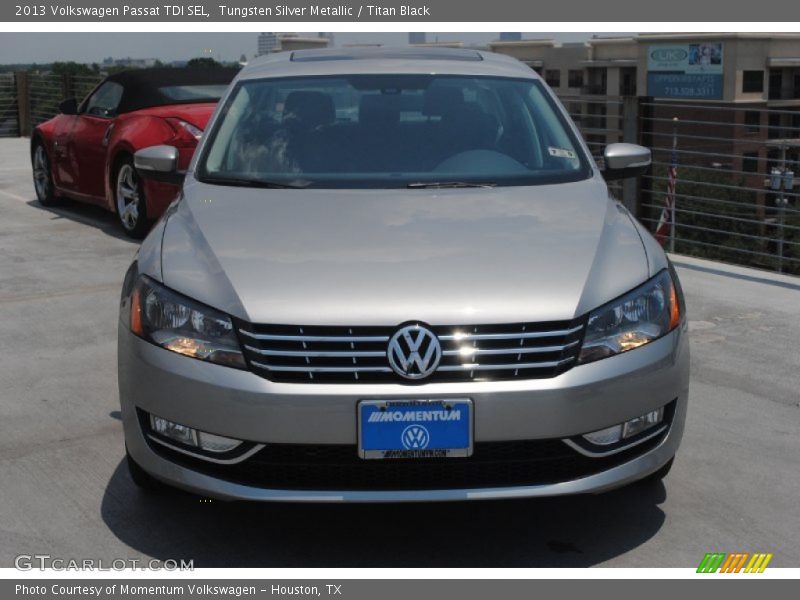 Tungsten Silver Metallic / Titan Black 2013 Volkswagen Passat TDI SEL