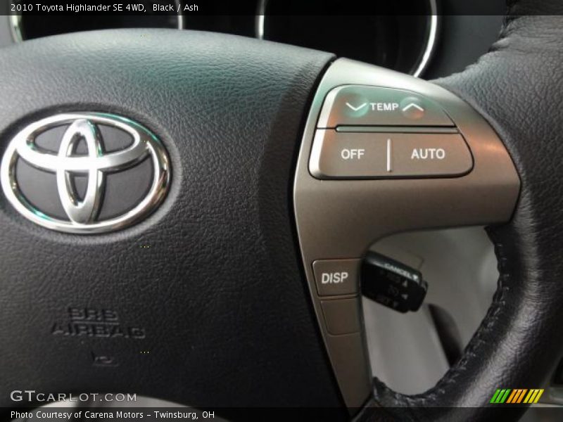 Black / Ash 2010 Toyota Highlander SE 4WD