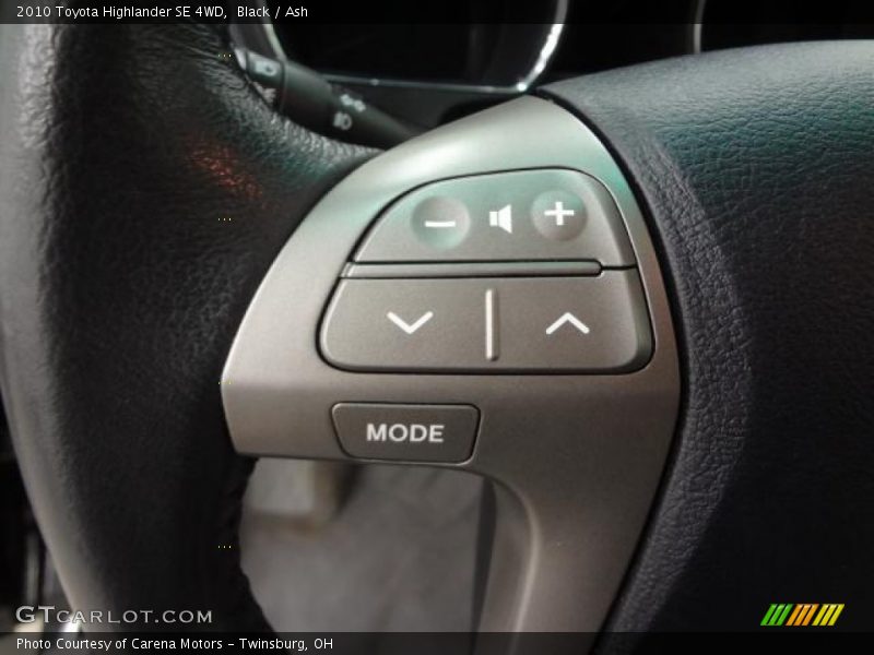 Black / Ash 2010 Toyota Highlander SE 4WD