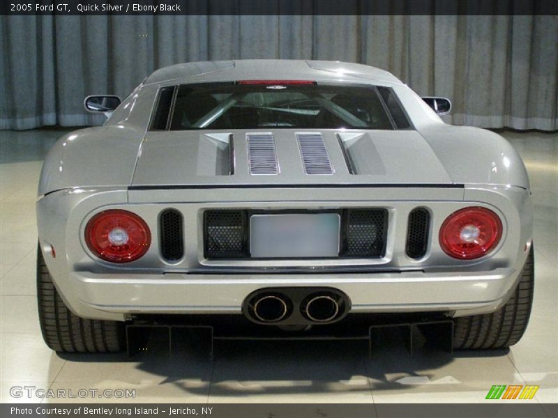 Quick Silver / Ebony Black 2005 Ford GT