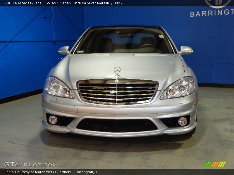 Iridium Silver Metallic / Black 2008 Mercedes-Benz S 65 AMG Sedan