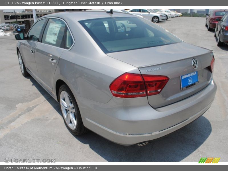 Tungsten Silver Metallic / Titan Black 2013 Volkswagen Passat TDI SEL