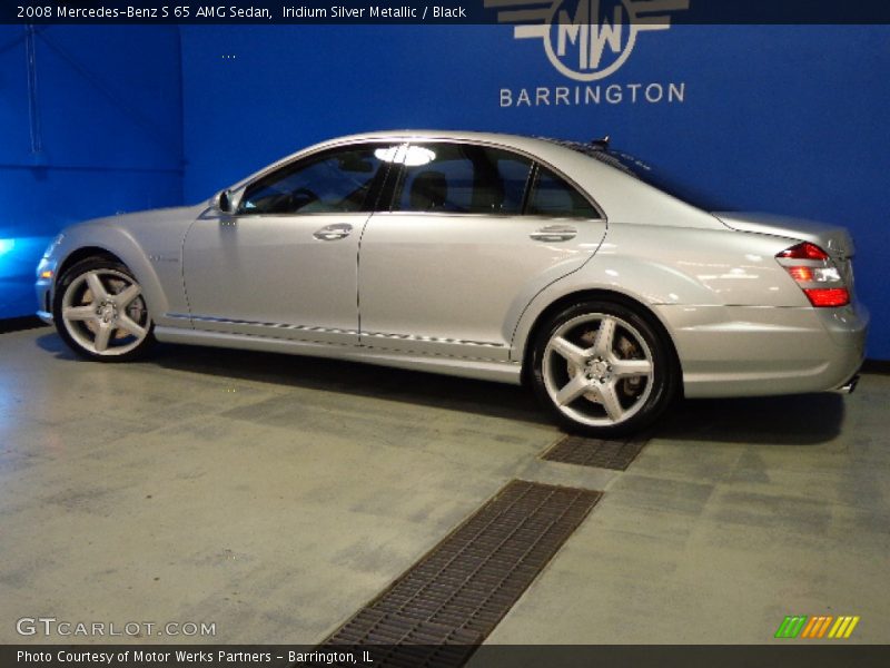 Iridium Silver Metallic / Black 2008 Mercedes-Benz S 65 AMG Sedan