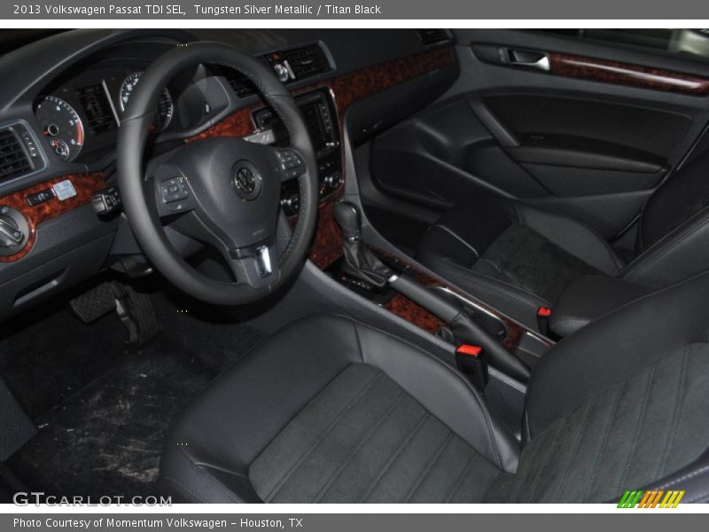 Tungsten Silver Metallic / Titan Black 2013 Volkswagen Passat TDI SEL