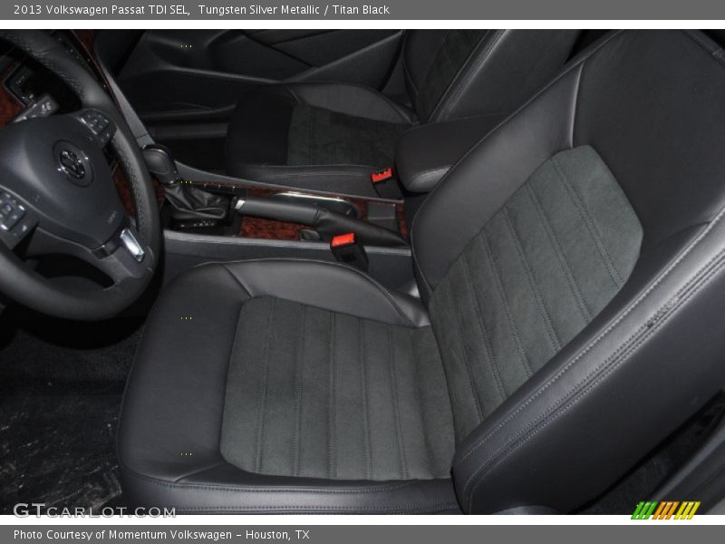 Tungsten Silver Metallic / Titan Black 2013 Volkswagen Passat TDI SEL