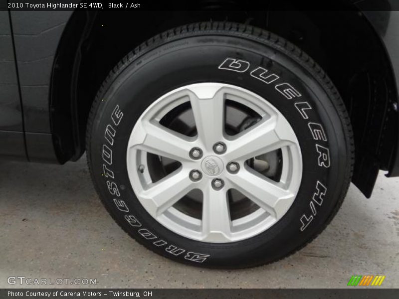Black / Ash 2010 Toyota Highlander SE 4WD