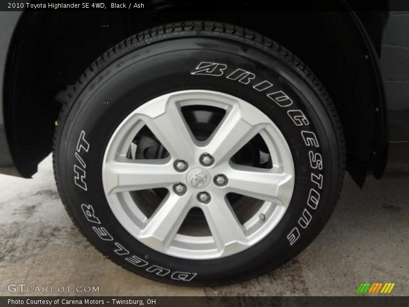 Black / Ash 2010 Toyota Highlander SE 4WD