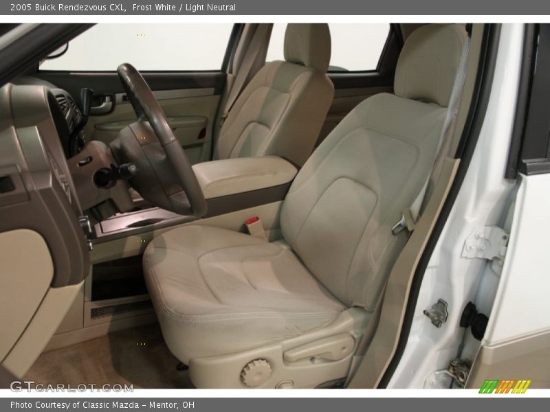 Front Seat of 2005 Rendezvous CXL