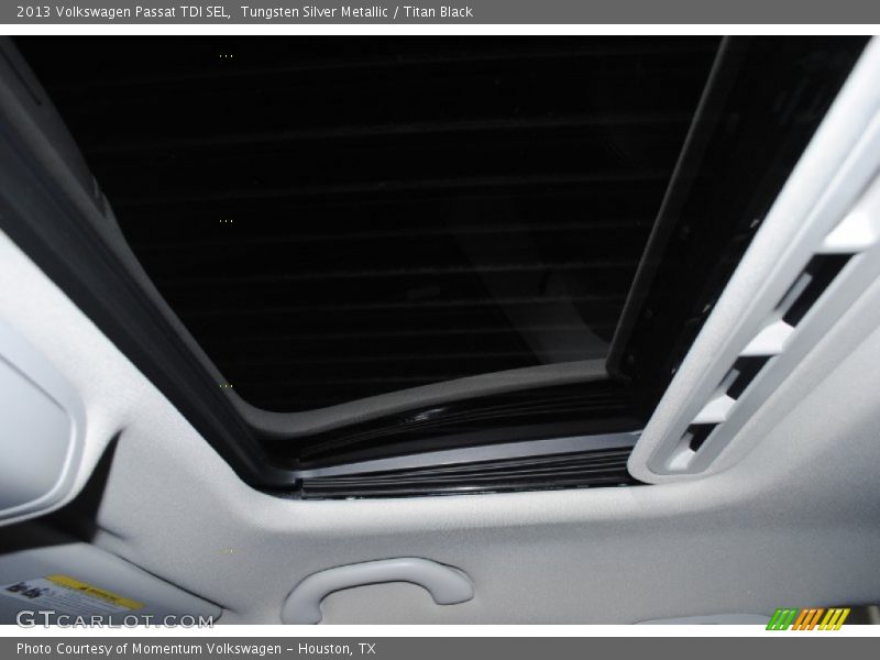 Tungsten Silver Metallic / Titan Black 2013 Volkswagen Passat TDI SEL