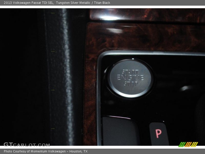 Tungsten Silver Metallic / Titan Black 2013 Volkswagen Passat TDI SEL