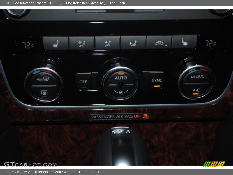 Tungsten Silver Metallic / Titan Black 2013 Volkswagen Passat TDI SEL