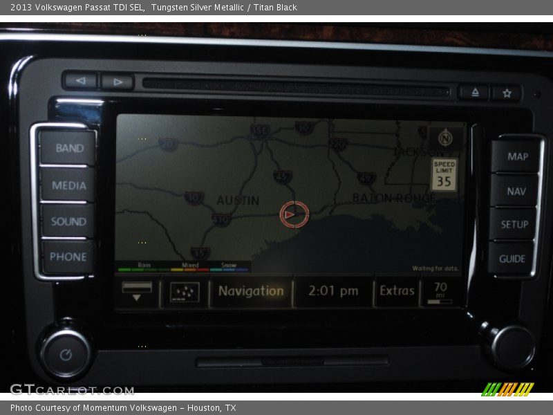 Tungsten Silver Metallic / Titan Black 2013 Volkswagen Passat TDI SEL