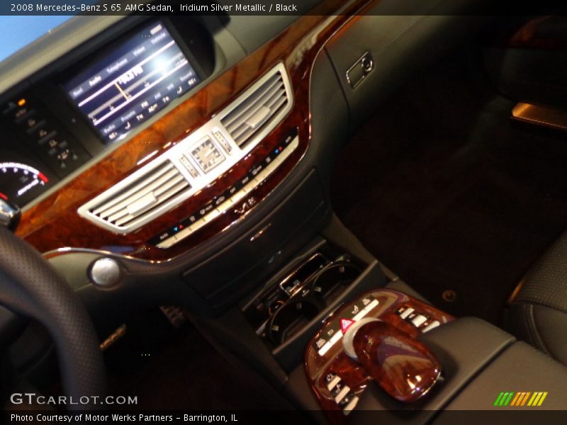 Iridium Silver Metallic / Black 2008 Mercedes-Benz S 65 AMG Sedan