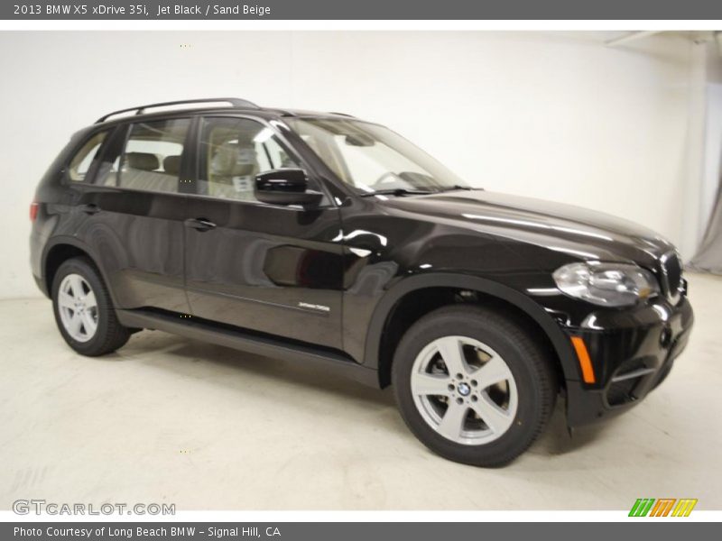 Jet Black / Sand Beige 2013 BMW X5 xDrive 35i