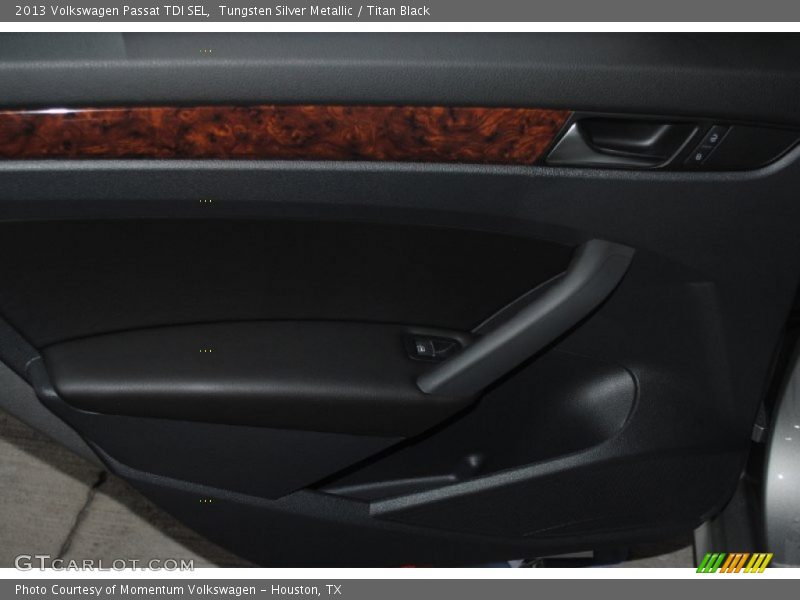 Tungsten Silver Metallic / Titan Black 2013 Volkswagen Passat TDI SEL