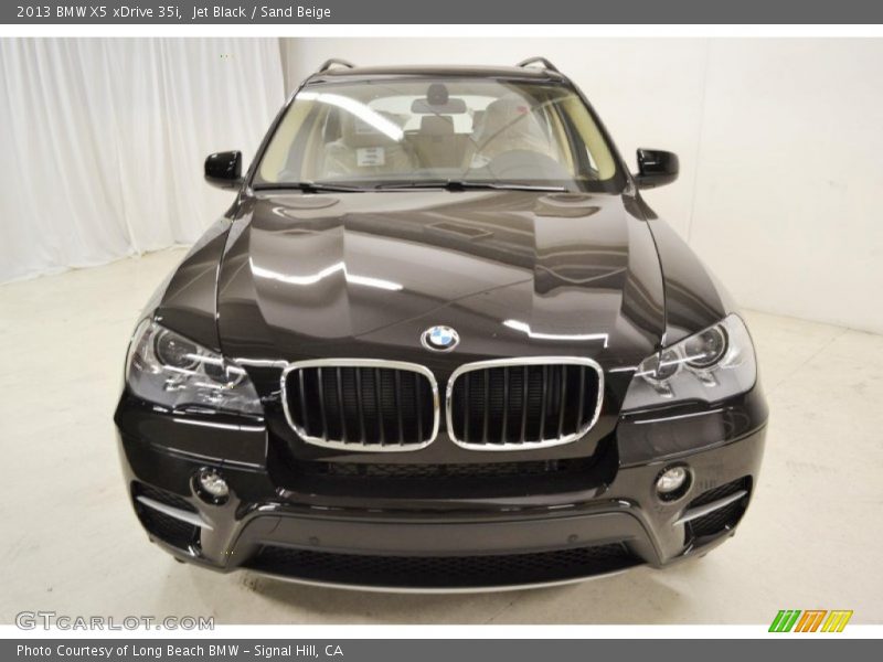 Jet Black / Sand Beige 2013 BMW X5 xDrive 35i