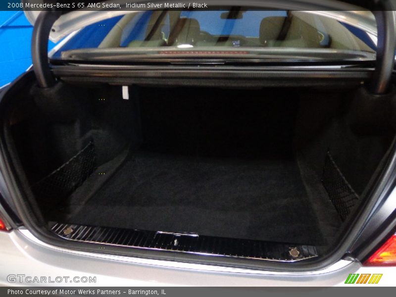 Iridium Silver Metallic / Black 2008 Mercedes-Benz S 65 AMG Sedan