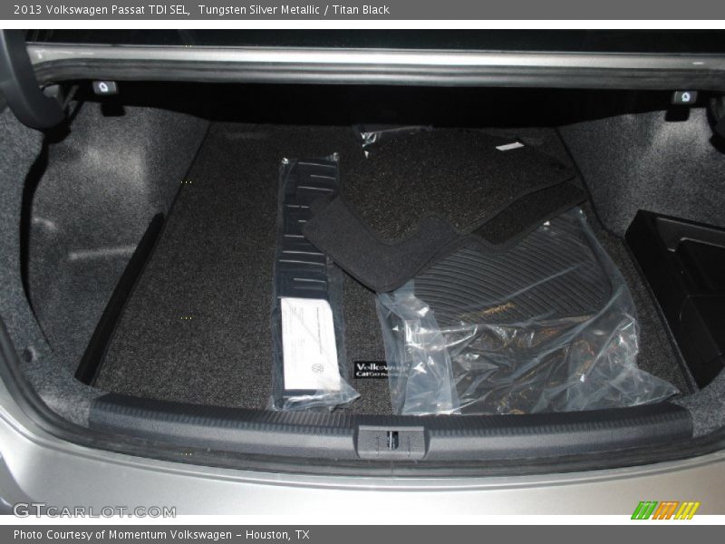 Tungsten Silver Metallic / Titan Black 2013 Volkswagen Passat TDI SEL