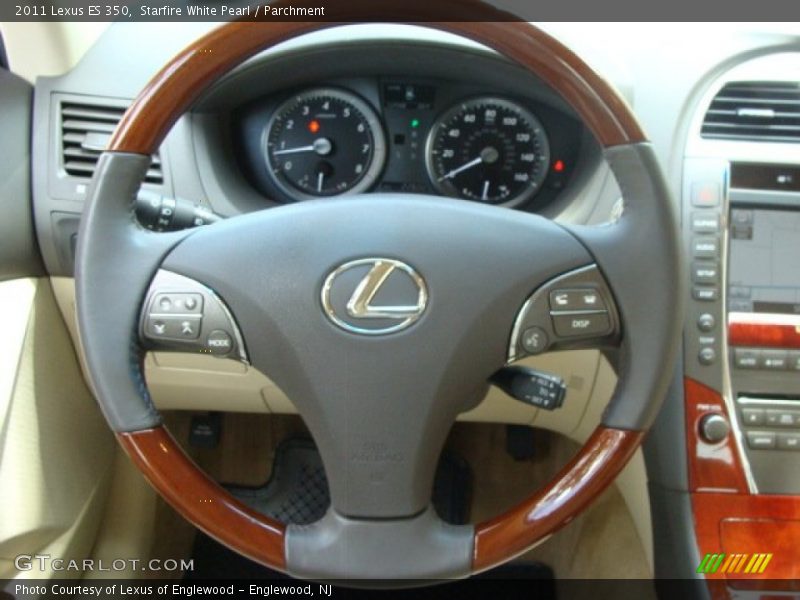 Starfire White Pearl / Parchment 2011 Lexus ES 350