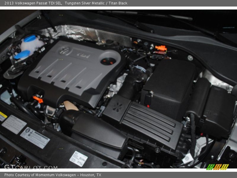 Tungsten Silver Metallic / Titan Black 2013 Volkswagen Passat TDI SEL