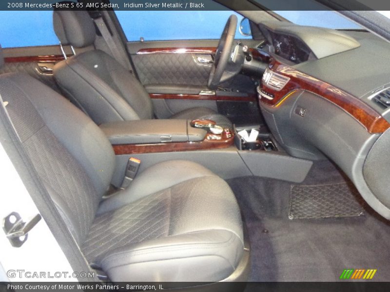 Front Seat of 2008 S 65 AMG Sedan