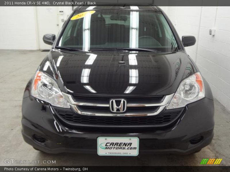 Crystal Black Pearl / Black 2011 Honda CR-V SE 4WD